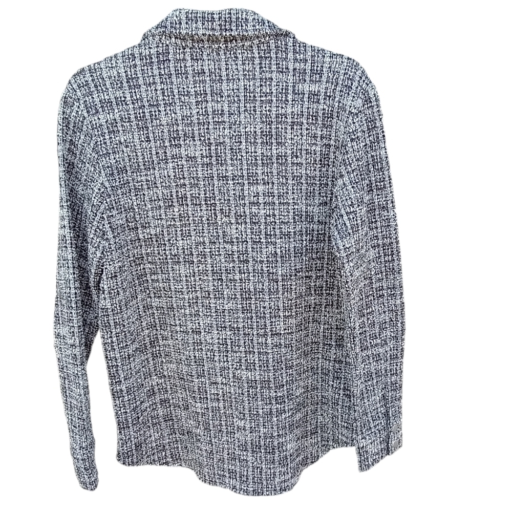 BB Dakota by Steve Madden Cuddled Up Tweed Shirt Jacket Women Size Small - Picture 2 of 12